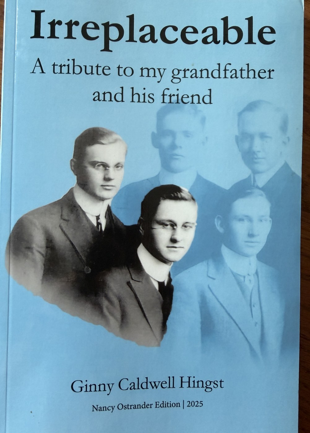 Cover of Irreplaceable by Ginny Caldwell Hingst